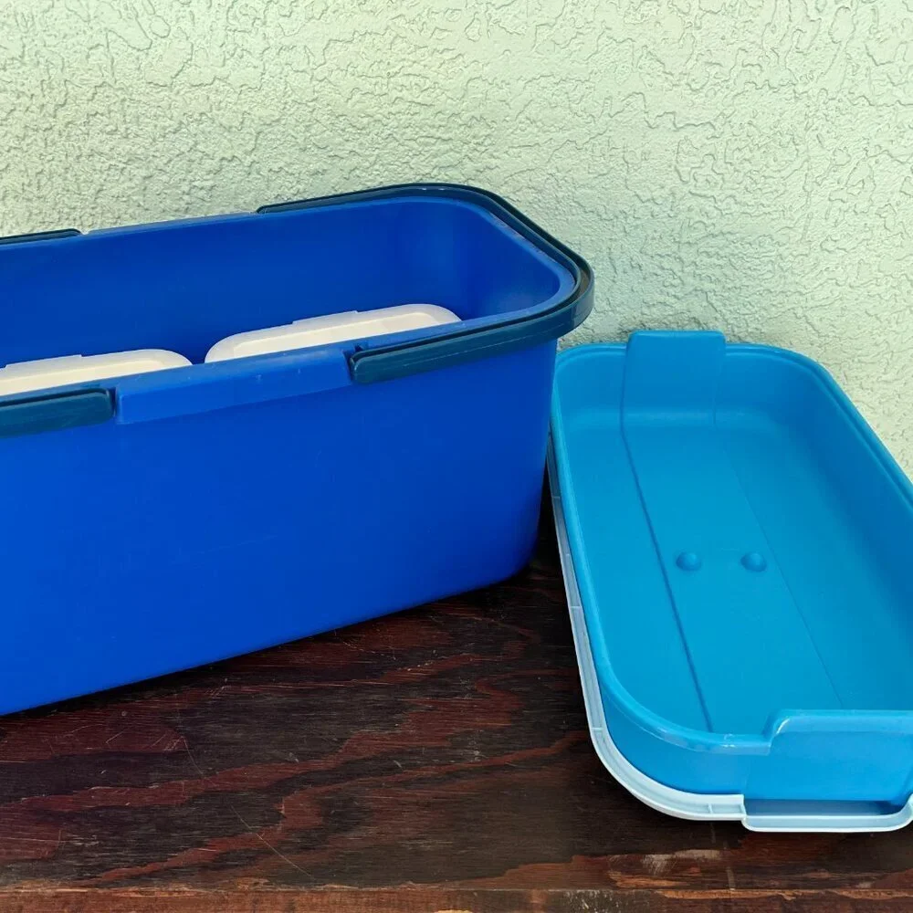 Eagle Craftstor Storage Tote – 20” with 6 trays - Limited Edition Blue